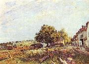 Saint Mammes am Morgen Alfred Sisley